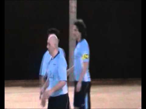 110316.Gol Gjuran, occasione Levico Terme e uscita portiere C.5 Bellesini Borgo 2-0