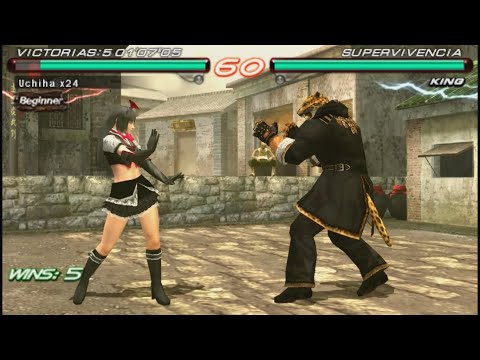 06 Lili Rochefort - TEKKEN DARK RESURRECTION Supervivencia ( Uchiha x24 ) PPSSPP v1.0