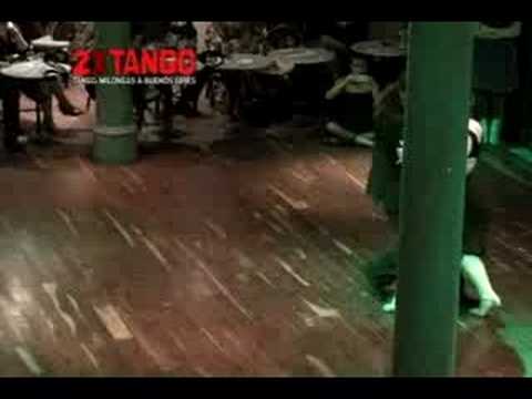  Ariadna Naveira  and  Lucas Molina  are  dancing  to  the  vals  "  Pabre Flor  "
