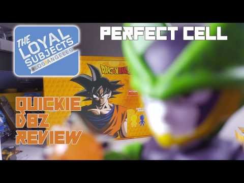 Dragon Ball Z x The Loyal Subjects quickie dbz review of PERFECT CELL from the General Release case