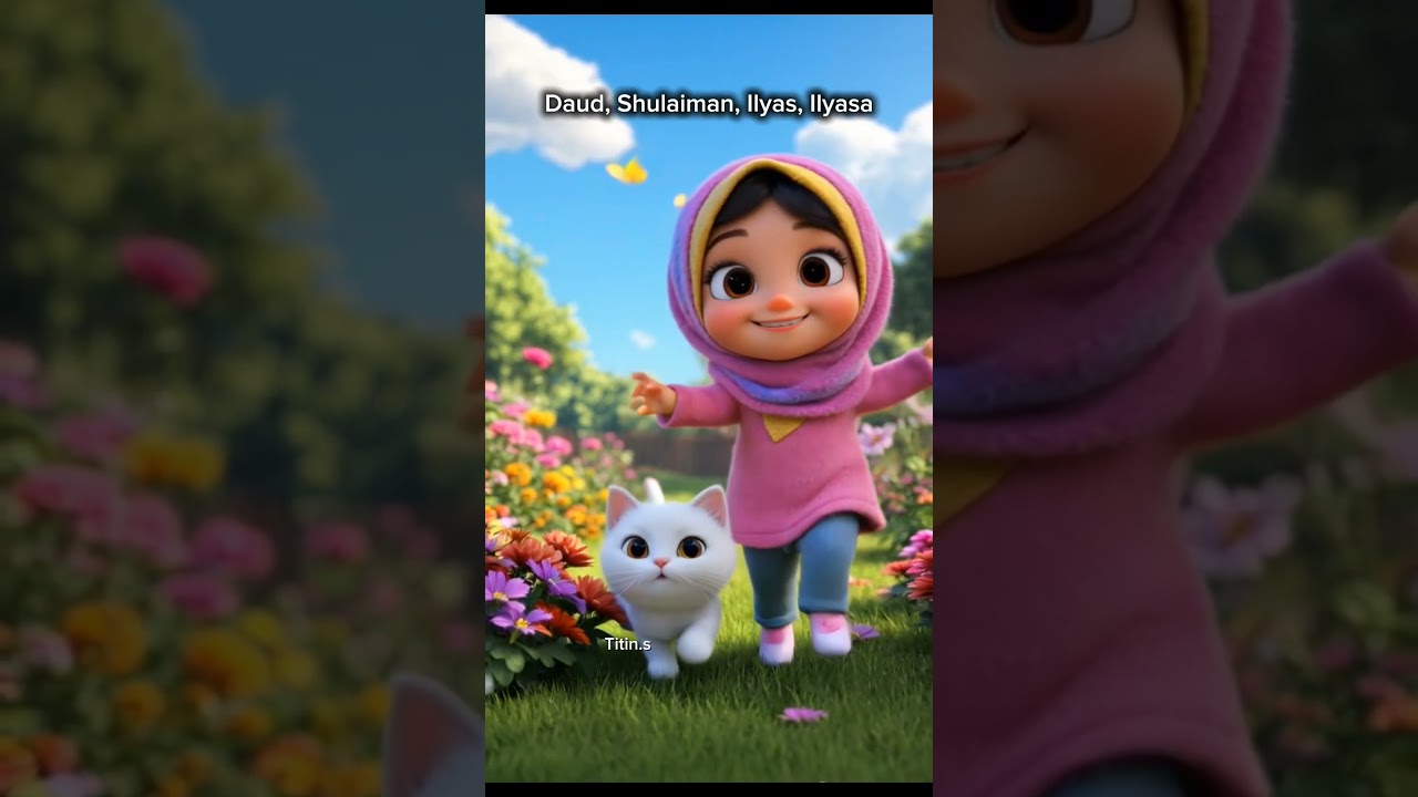 Nama Nabi dan rasul ada 25 #laguanakanak #animasilaguanak  #muhammad #shalawat #parenting #edukasi