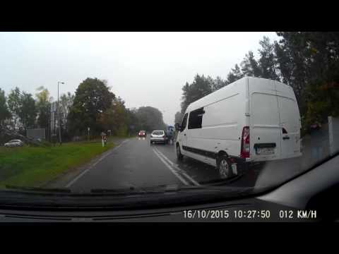 Nasze Slubice PL - kolizja drogowa ul. Obozowa - Szosa Rzepińska (koło hotelu "Horda")