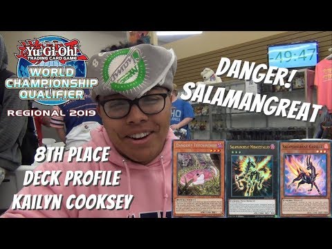 Yugioh Lenexa, KS Regional 8th Place Deck Profile - Danger! Salamangreat - Kailyn Cooksey