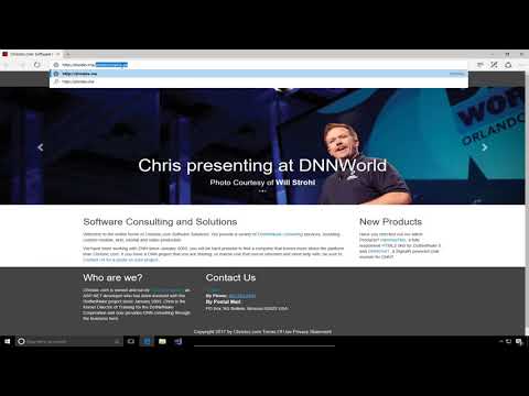 DNN 9 Series Video 13 - Creating and Packaging a Web-forms Module in DNN 9