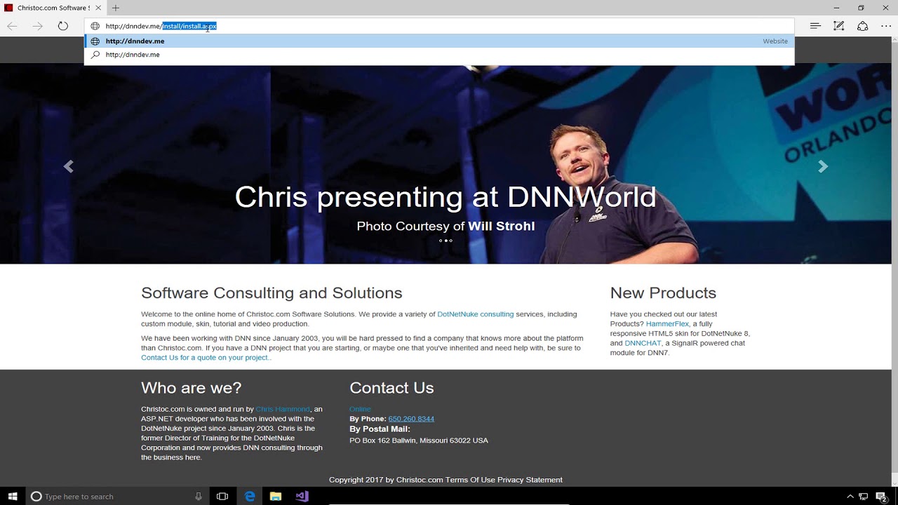 DNN 9 Series Video 13 - Creating and Packaging a Web-forms Module in DNN 9