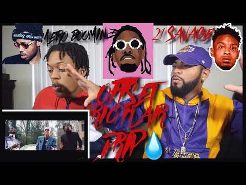 21 Savage, Offset, Metro Boomin - Ric Flair Drip | FVO Reaction