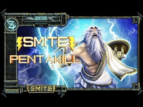 Smite: Assault Penta Kill - Zeus Gameplay