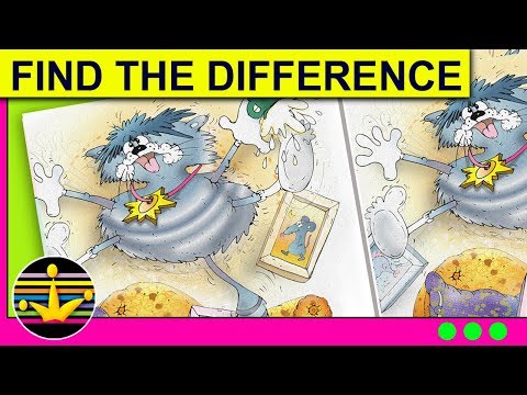 FIND THE DIFFERENCE REALLY COOL Childrens IQ TEST AIJASTUDIO  102
