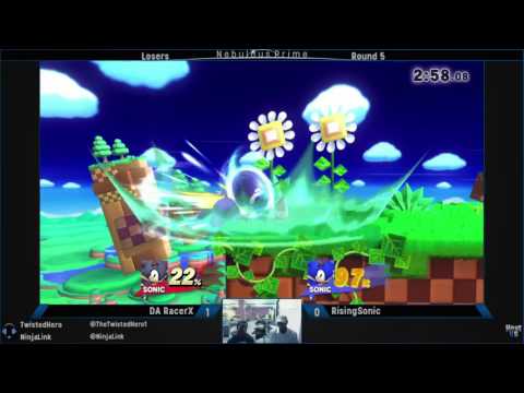 Nebulous Prime Sm4sh Singles #52: Losers - Round 5: DA RacerX vs. RisingSonic