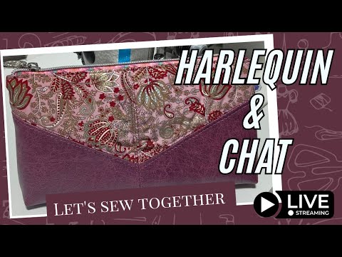 Harlequin Pouch Sew-Along – Celebrate New Year’s Eve with Me!