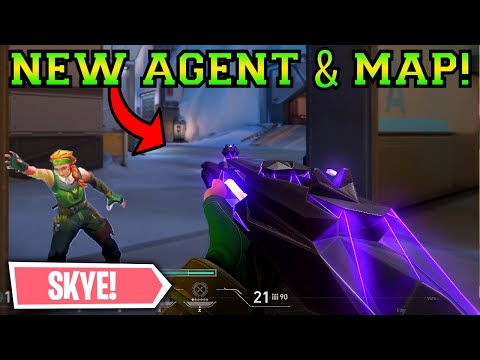 NEW Agent SKYE & New Map ICEBOX - Valorant ACT 3