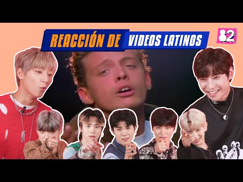 K-pop Idols y Latinos Reaccionan a MVs latinos antiguos | Luis Miguel, Chayanne, Selena