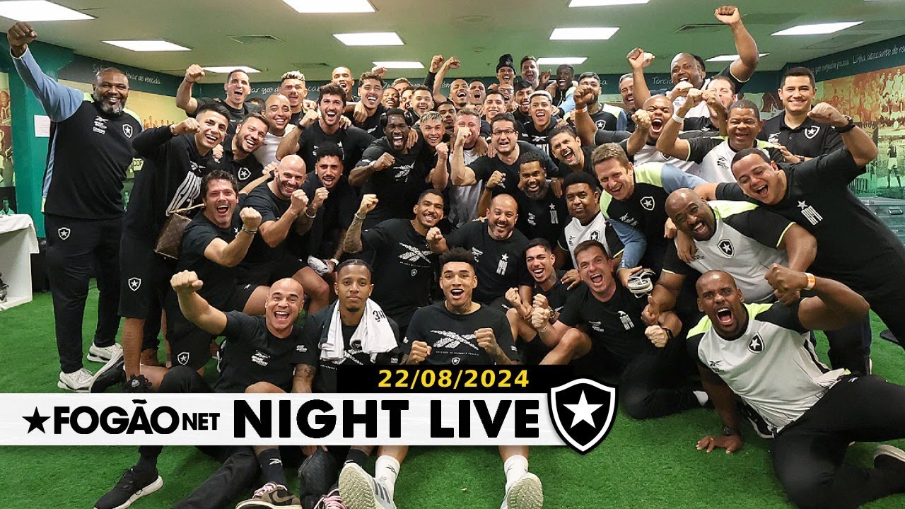 NIGHT LIVE | Já se recuperaram? O dia seguinte da classificação épica do Botafogo às quartas da Libertadores