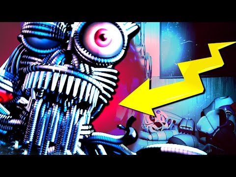 ARE THESE THE REAL ANIMATRONICS?! - Five Nights At Freddy's: Sister Location #4