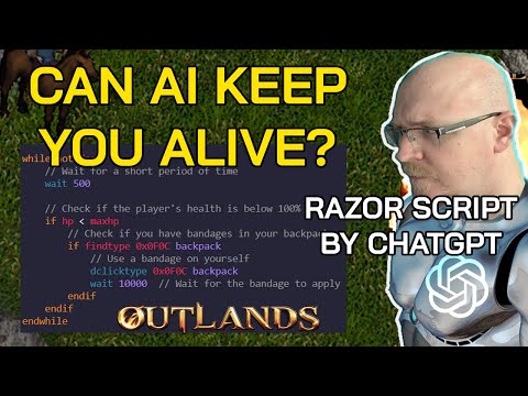 Using AI to Keep Me Alive in Ultima Online? ChatGPT or JaseGPT? thumbnail