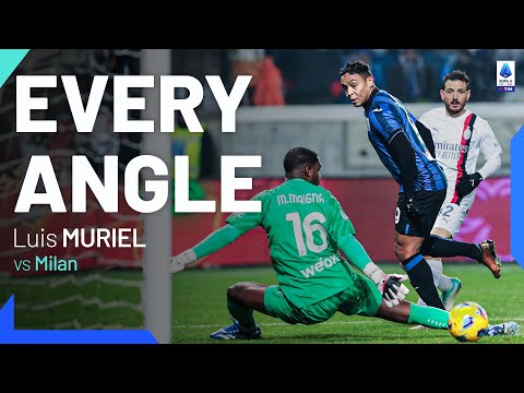 Muriel’s outrageous back-heel winner | Every Angle | Atalanta-Milan | Serie A 2023/24