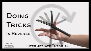 How to do the Reverse 8Ball and Reverse Helix │ Intermediate Balisong/Butterfly Knife Tutorial