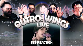BTS &quot;Outro: Wings Live&quot; Reaction - This might be one of our new favorites 😬🙌🏼🔥 | Couples React