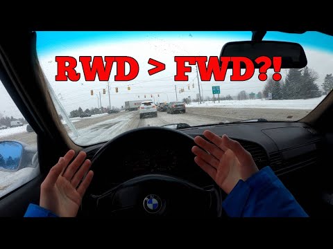 Is Rear Wheel Drive Really Bad In The Snow?