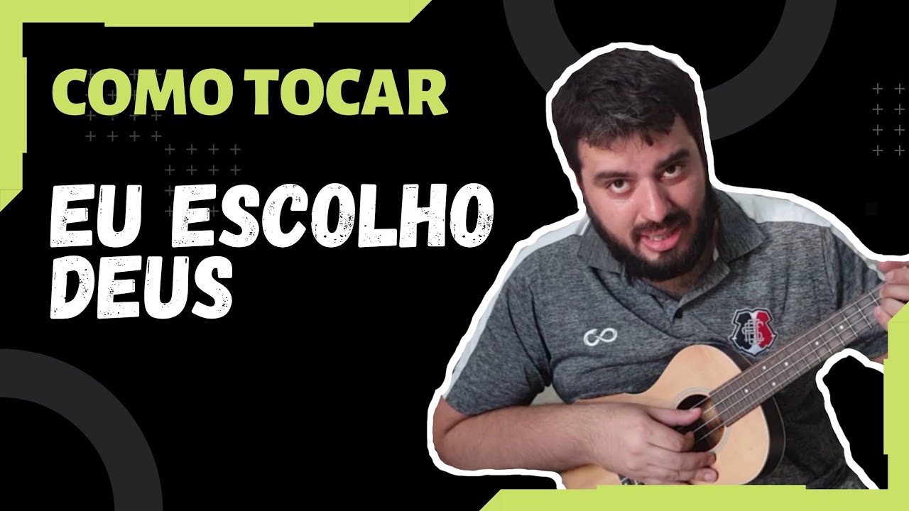 #292 | ⚠️ TUTORIAL ⚠️ | Eu escolho Deus - Thalles | Ukulele Tutorial