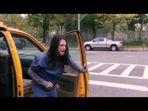 Mila Kunis Kicking (Angriest Man In Brooklyn)
