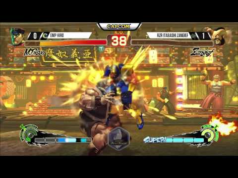 Hiro (Bison) vs Itabashi (Zangief) - Final Round 18 USF4 - 720p 60fps