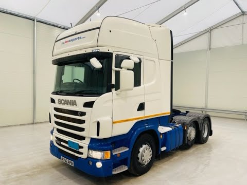 AY62 APU - Scania R440 Midlift Topline Tractor Unit PDE | Law Truck Centre UK