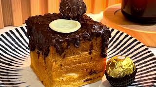 應景的七夕情人節小點心💘「磚情金沙巧克力手撕吐司 Hazelnut Chocolate Danish Toast/Butter Pastry Bread」