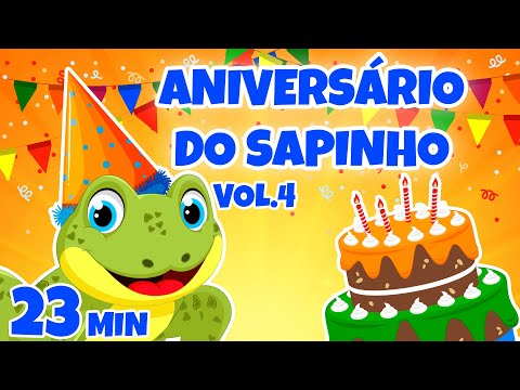 Aniversário do Sapinho Vol. 6 - Giramille 23 min | Desenho Animado Musical