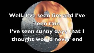 Fire and Rain - Birdy LYRICS