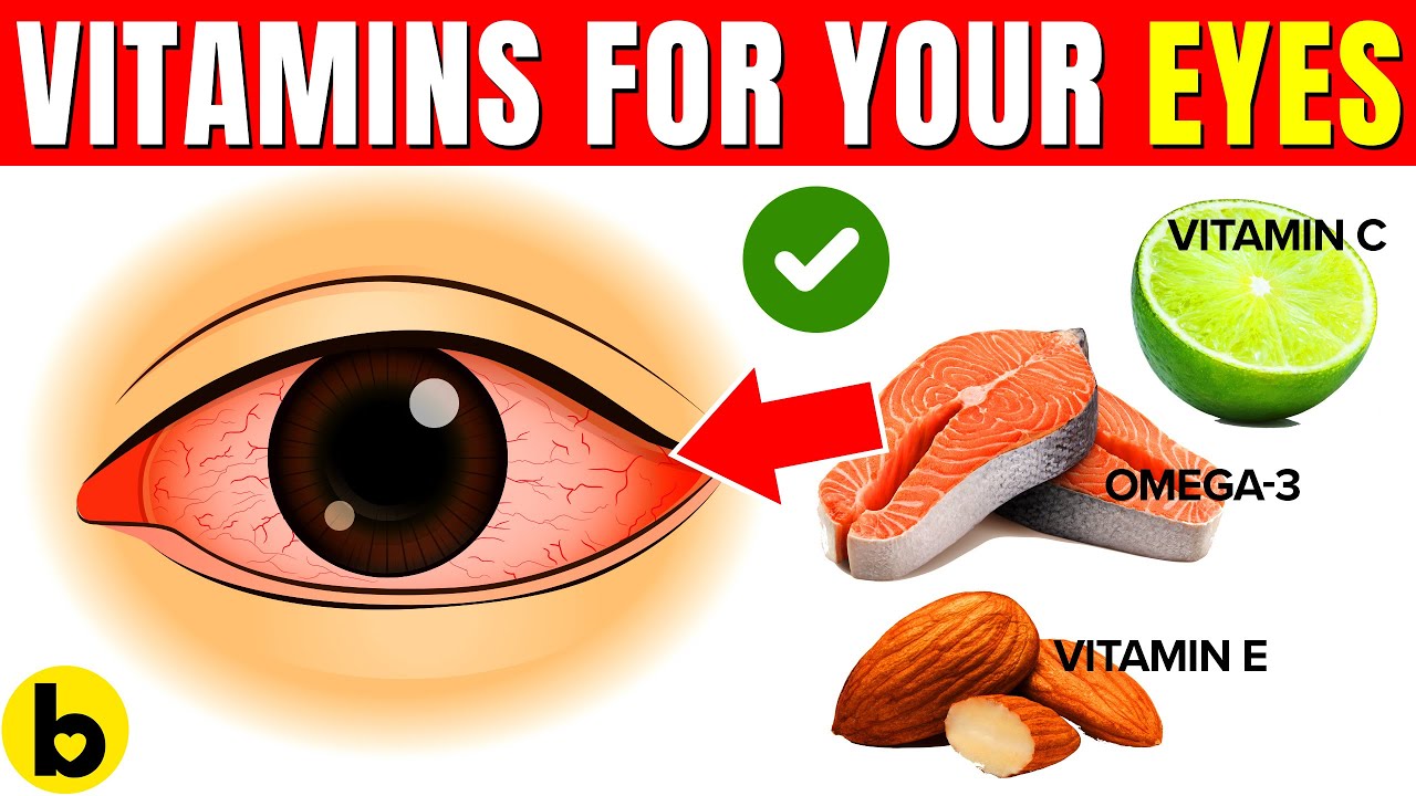 9 Most POWERFUL Vitamins To REPAIR & Heal Your EYES