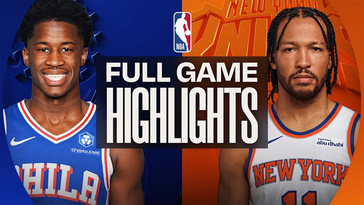 76ERS at KNICKS | FULL GAME HIGHLIGHTS | January 3, 2026