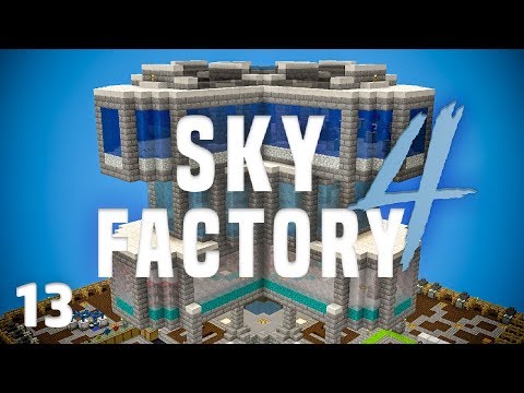 SkyFactory 4 Ep. 13 Build Timelapse + Easy Inscriber Setup