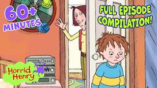 Henry Is Invited To Moody Margaret's Sleepover! | Season 3 Clip Compilation | Horrid Henry | 1+ HOUR