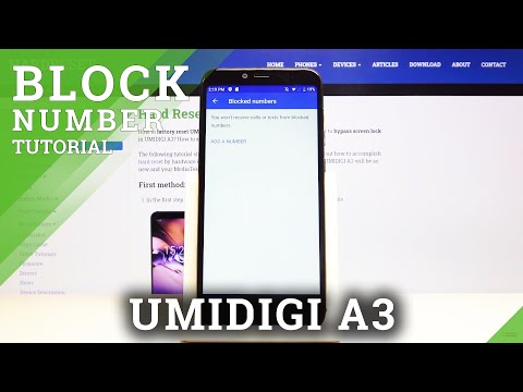 How to Block Number in UMIDIGI A3 – Blacklist Settings