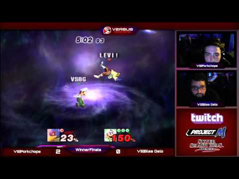 VS Weekly 10/22/14 - Winners Finals- VS|PorkChops (Falco) vs VS|Blea Gelo (Luigi)