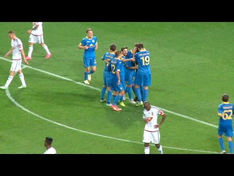 БАТЭ выиграл у "Видеотона" и вышел в раунд плей-офф Лиги чемпионов