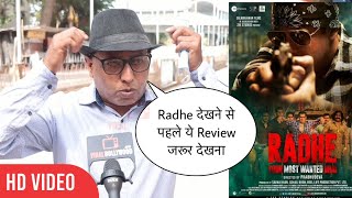 ये क्या बना दिया….😳😳 ANGRY Vijay Bhai Radhe Honest Review | First Day First Show | Salman Khan