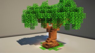 How to Build a Custom Tree in Minecraft - Minecraft Custom Tree Tutorial 1.21