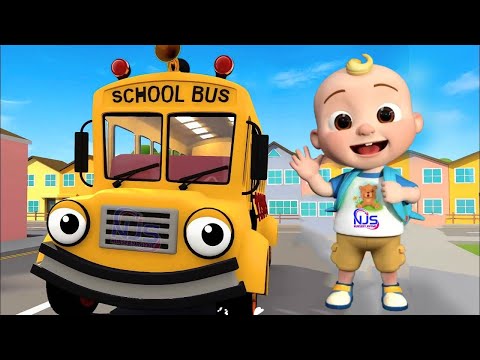 Wheels On The Bus Sound Variations Remix II Several Versions | NJS Nursery Rhyme