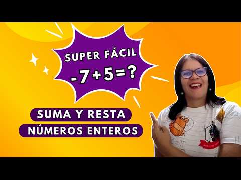 Cómo Sumar y Restar Enteros súper fácil con la Ley de Signos 🧠