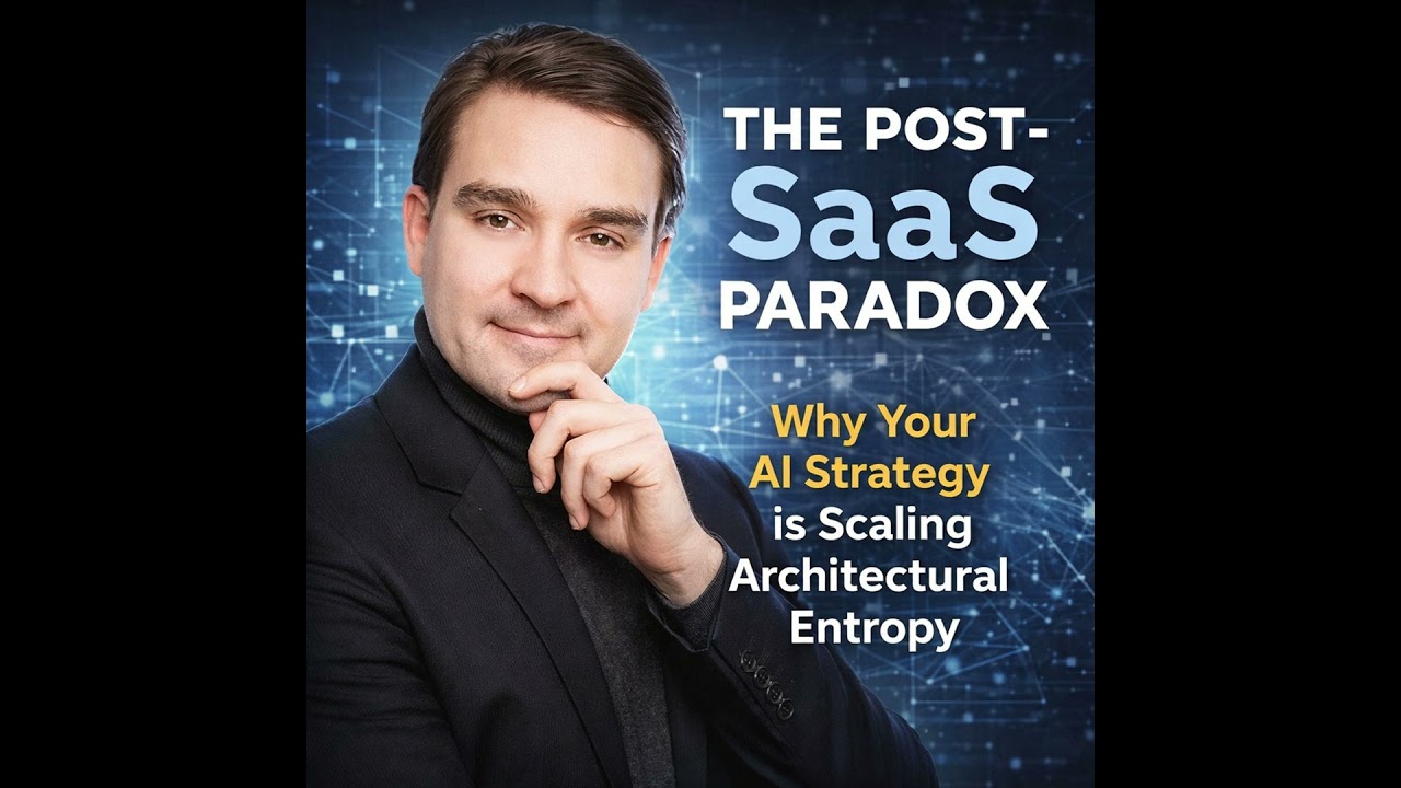 The Post-SaaS Paradox: Why Your AI Strategy is Scaling Architectural Entropy