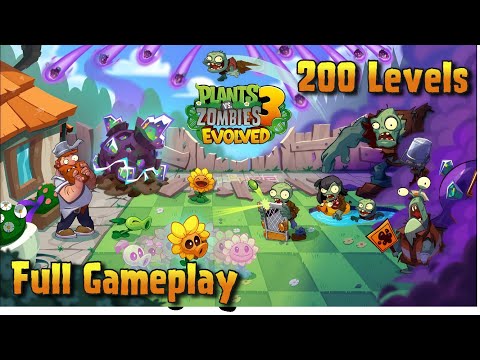 Plants vs Zombies 3 Evolved Full gameplay