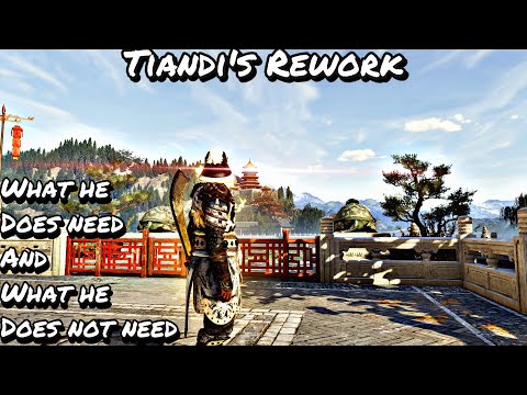 Tiandi’s Rework: What He DOES Need And What He Does NOT Need