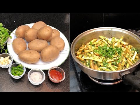 Tasty Potato Garlic Fries | Street Foods TV