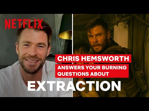 Chris Hemsworth Talks About The Crazy Car Chase In EXTRACTION | Netflix