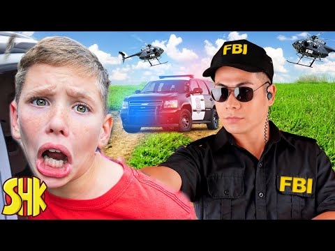 SuperheroKids: I Got Hunted by the FBI GUYS (Episodes 5-7) SHK Movie Compilation