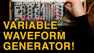 Video thumbnail for The Variable Waveform Generator - Sputnik Modular! by The Unperson