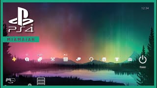 Lights Of Dawn - Aurora Borealis - Xposed | PS4 (Dynamic Theme) HD