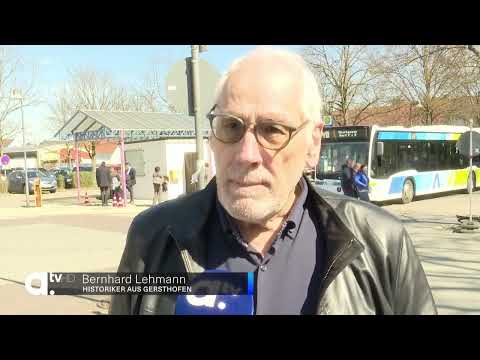 a tv Aktuell vom 22 03 2023 Meitingen Bahnhof Stolperschwelle